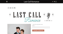 Desktop Screenshot of lastcallromanceband.com